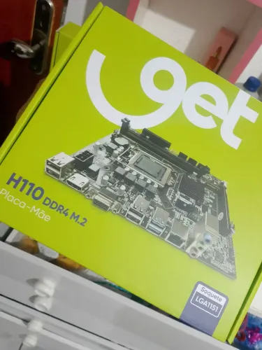 Placa mãe 1151 ddr4 lacrada GET garantia