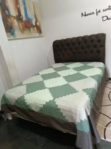 Colcha de retalhos/artesanal casal