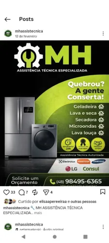Consertos de eletrodomésticos 
