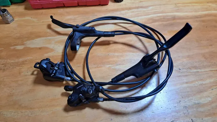Freio hidráulico shimano mt 200