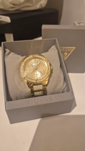 Relógio Guess Feminino Aço Dourado GW0950L2