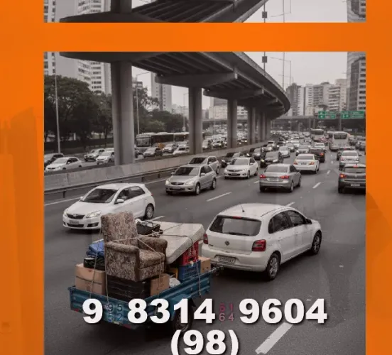 Frete Barato! Transporte de Cargas+ mudanças rápidas e seguras)_disponível aqui!