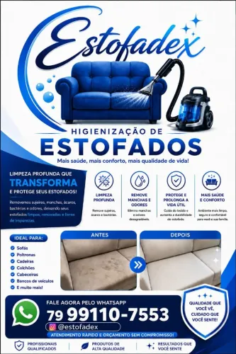 Higienização e Impermeabilização de Estofados