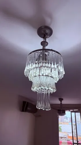 Lustre de vidro