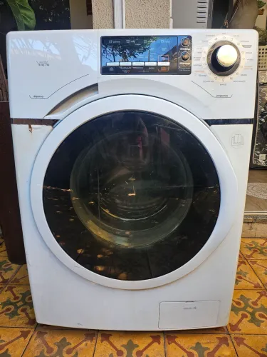 Máquina lava e seca midea 10kg com defeito