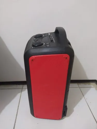 Amvox Caixa de Som Amplificada ACA 600 Bagvox Black