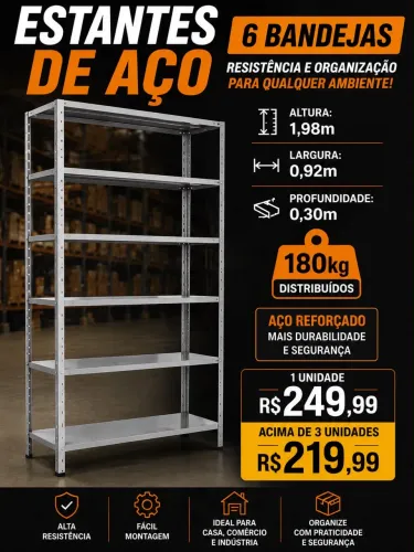 Partilheira de aço