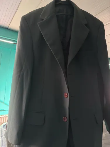 Blazer Wolens Social Cinza Escuro (Grafite)