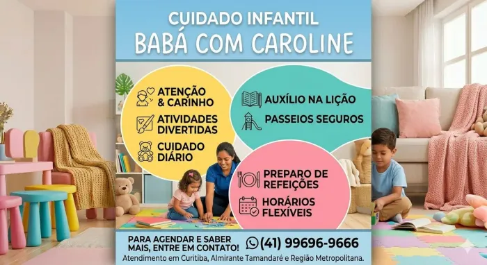 Babá / Cuidadora Infantil ? Diárias e Plantões
