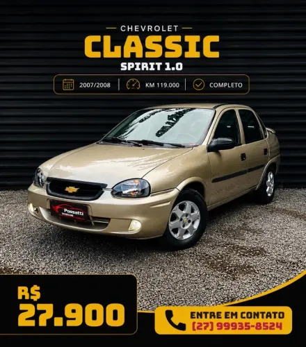 Chevrolet Corsa SED Class.spirit 1.0/1.0 Flexpower (álcool) 2008