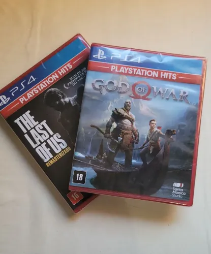 2 JOGOS DE PS4 NOVOS