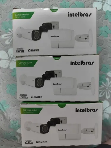 Kit 3 Câmeras Intelbras 720p DVR