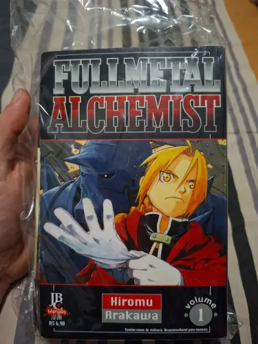 Coleção Fullmetal Alchemist Mangá Vol. 1 ao 11 - JBC - Hiromu Arakawa