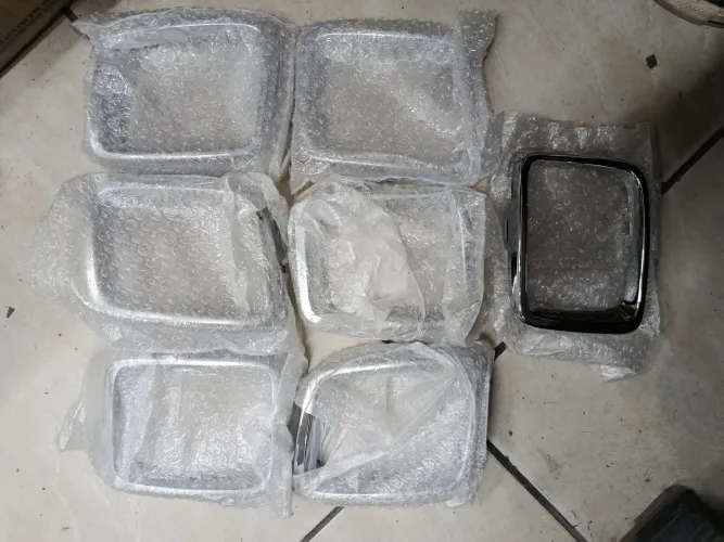 Kit das molduras de grade do jeep original 
