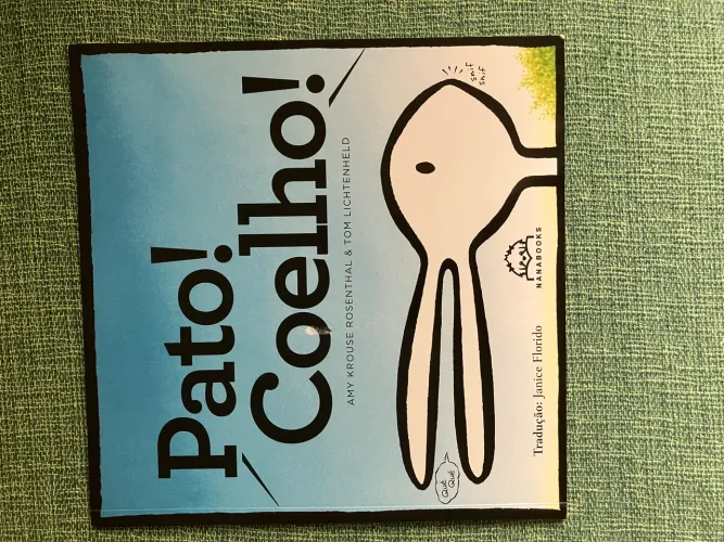 Livro Pato Coelho
