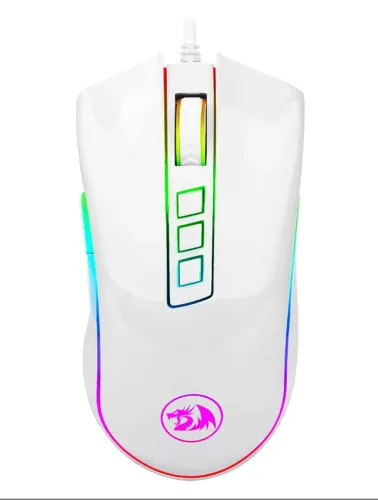 Mouse Gamer Redragon Cobra Lunar White 