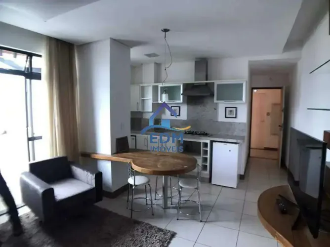 Apartamento Mobiliado 1 Quarto para Alugar no Buritis  1 Vaga, Varanda e Lazer.