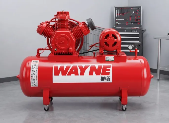 Compressor de Ar Wayne 40 PES 425 Litros