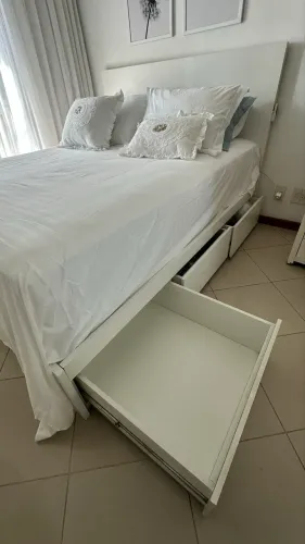 Cama planejada queen MDF