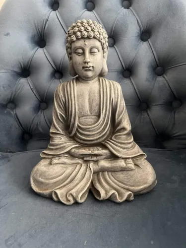 Estatua/Escultura Buda Grande Ceramica 30cm