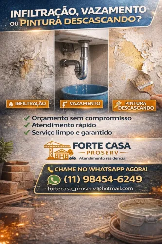 Infiltração, Vazamento ou Pintura Descascando?