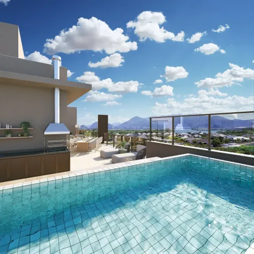 BARRA DA TIJUCA OX Cobertura Duplex 4 Suítes com linda vista, Lazer Completo e grande área
