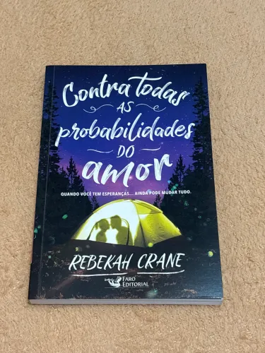 Livro ?Contra todas as probabilidades do amor? - Rebekah Crane
