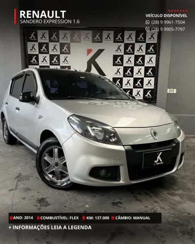 Renault Sandero Expression Hi-flex 1.6 8V 5P 2014