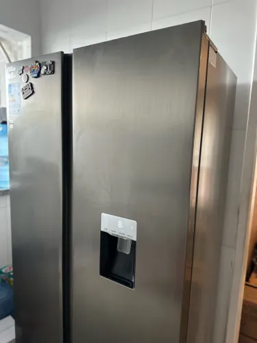 Geladeira Philco Side By Side eco Inverter 434l Cor Inox