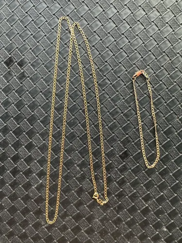 Corrente e pulseira romanel