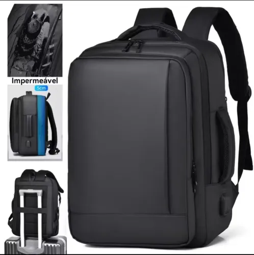 Mochila grande reforçada,  viagem ou lazer