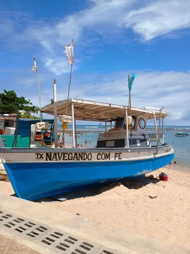 Barco de pesca 100% fibra 