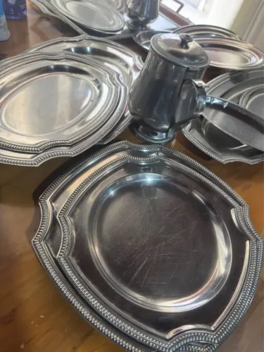 Conjunto Meridional Inox 18/10 - Baixelas e Peças Vintage
