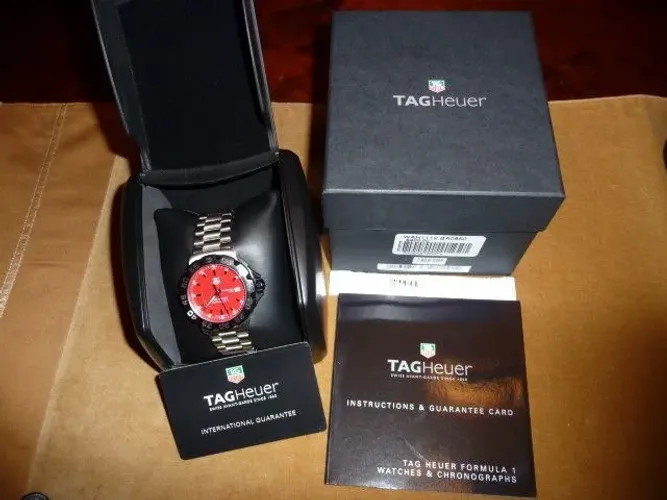 Tag Heuer Formula 1 - WAH1112.BA0850 vermelho