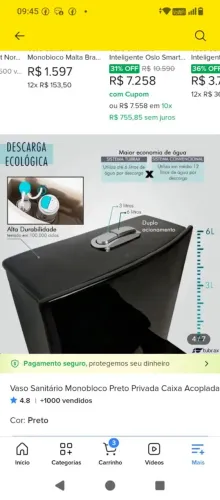 Vaso acoplado