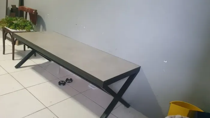 Banco retangular