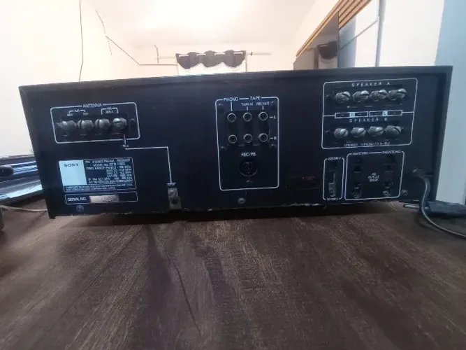 RECEIVER E TAPE DECK