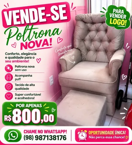 Vende-se Poltrona 800,00