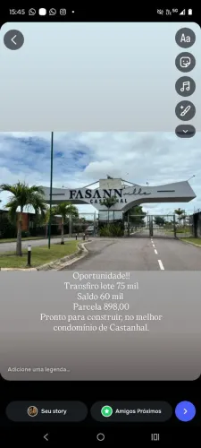 Vendo lote Fasann ville