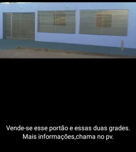 Portão e grades
