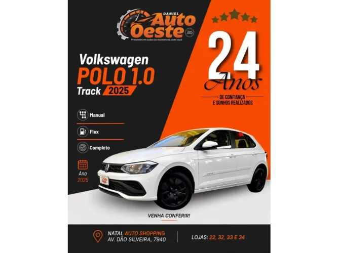 Volkswagen Polo Track 1.0 Flex 12V 5P 2025