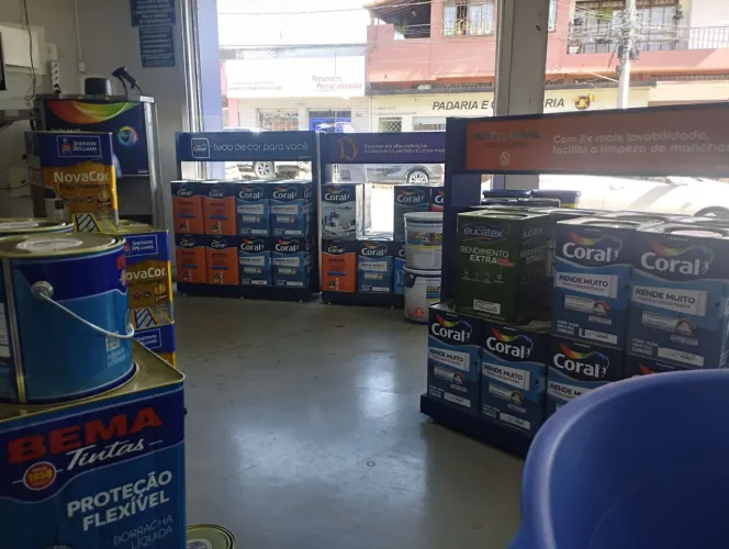 Temos uma Linha completa de tintas