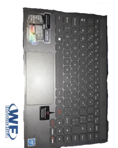 BASE SUPERIOR DA CARCAÇA /TECLADO POSITIVO MOTION GRAY Q464C
