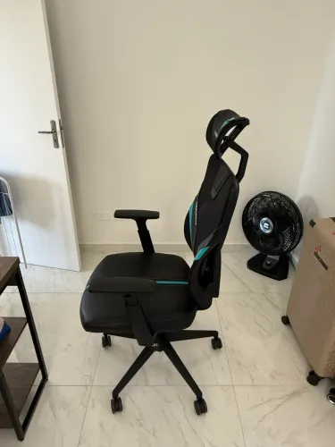 Cadeira Ergonômica Yama1 Ciano ThunderX3