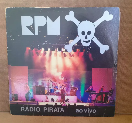 Lp RPM - Rádio Pirata/Com encarte/1986/Ótimo Estado