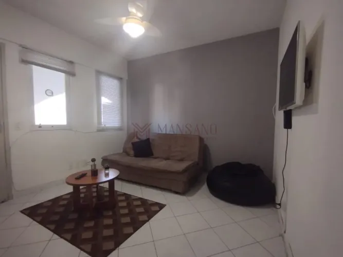 Apartamento mobiliado para alugar no Edificio Al Koneitra com 1 quarto em Vila Maracy, Bau