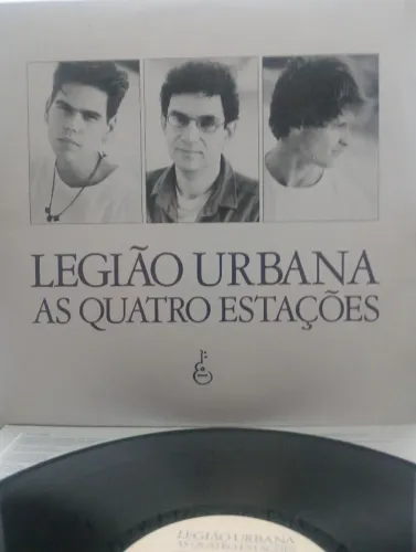 DISCO DE VINIL, LEGIÃO URBANA "AS QUATRO ESTAÇÕES" 1989.