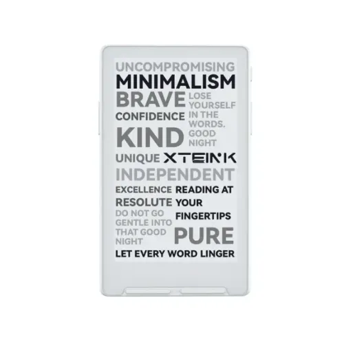 XTEINK X4 - leitor tela eink (mini kindle)