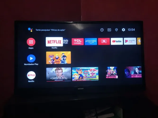 Smart TV SEMP TCL 32" 32S5300 - Wi-Fi, Netflix e YouTube