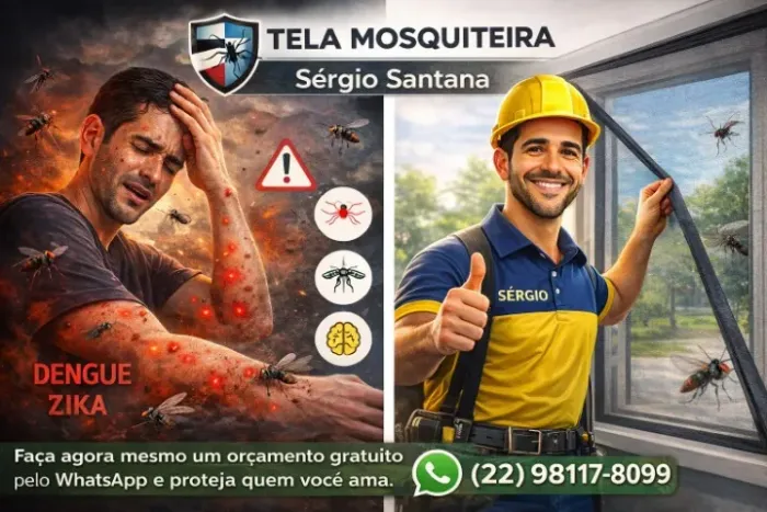 Tela Mosquiteira - Contra Insetos